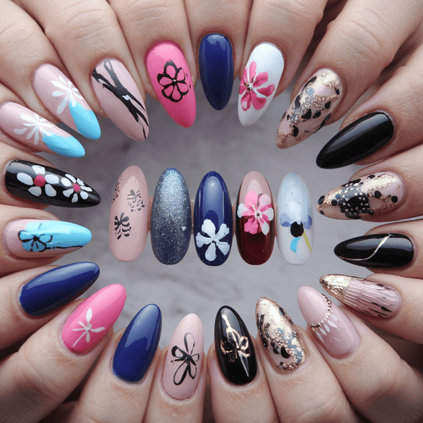 18 Stunning Nail Art Designs for Oval Nails That Will Turn Heads in 2024