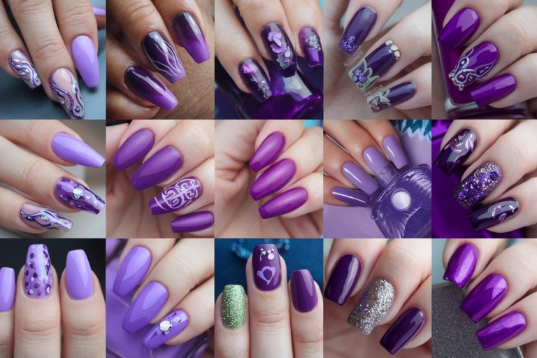 18 Stunning Purple Nail Art Designs That Will Make You Stand Out in 2024