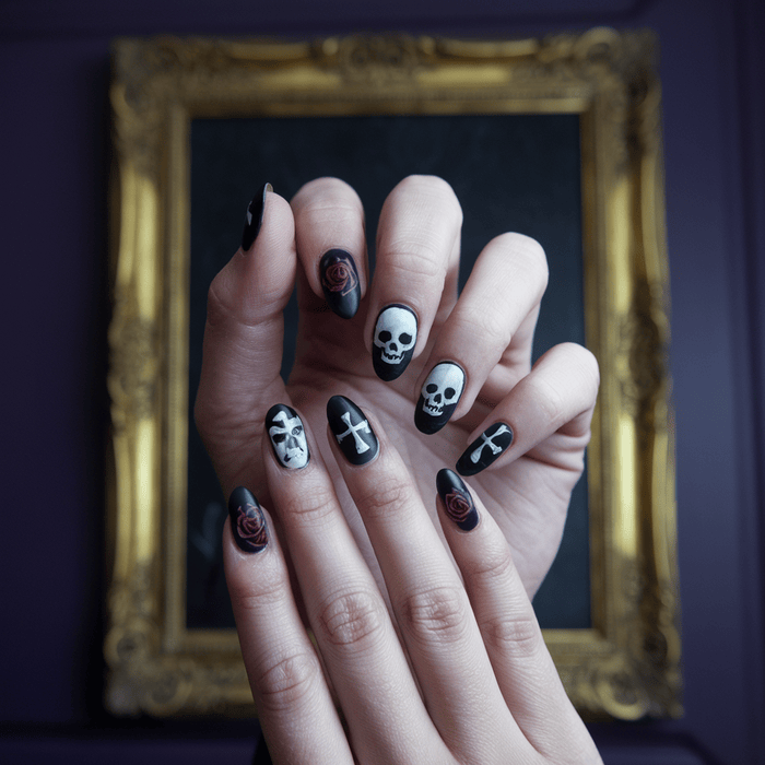 21 Mesmerizing Dark Nail Art Designs That Define Gothic Elegance in 2024