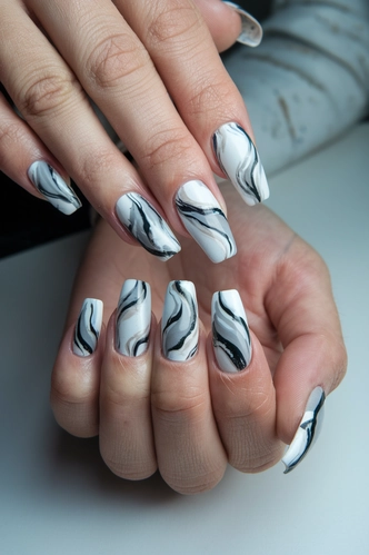 Marble Luxury C Curve Extensions