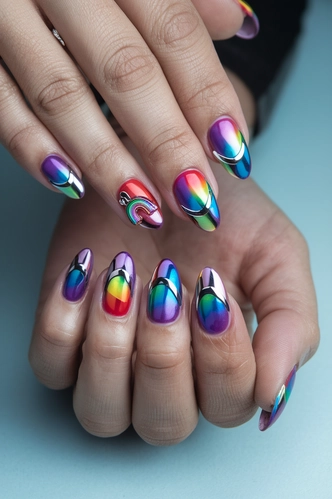 Rainbow Chrome C Curve Design